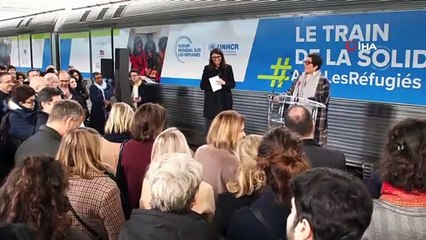 - Fransa'da 'Dayanışma Treni' yolculuğuna başlıyor- Halk, mülteci konusunda eğitilecek