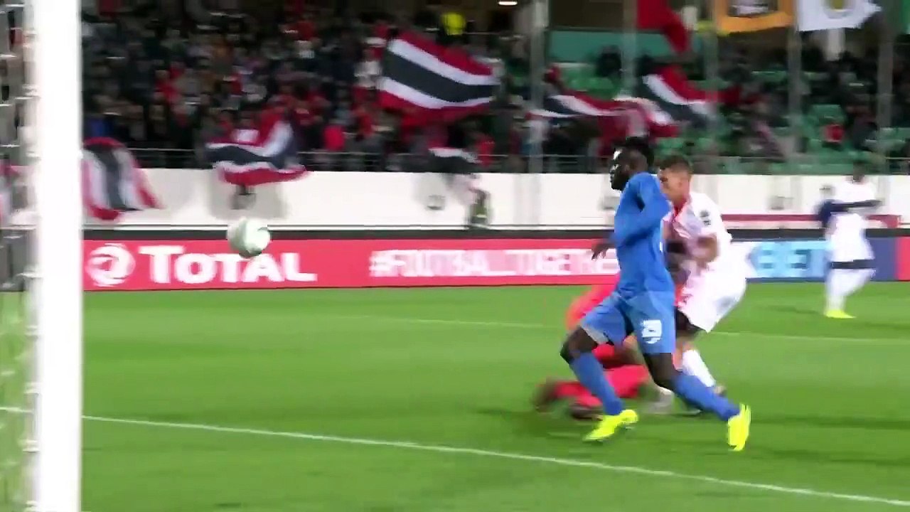 #كأس_الكونفدرالية_الافريقية  ملخص مباراة #حسنية_اغادير 2 - 0#انيمبا_النيجيري