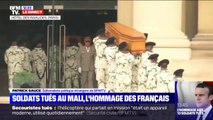 Les 13 cercueils des soldats français tués au Mali arrivent aux Invalides
