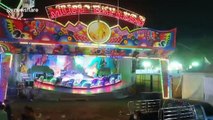 Police close fairground ride that ejected five people when safety bar opened