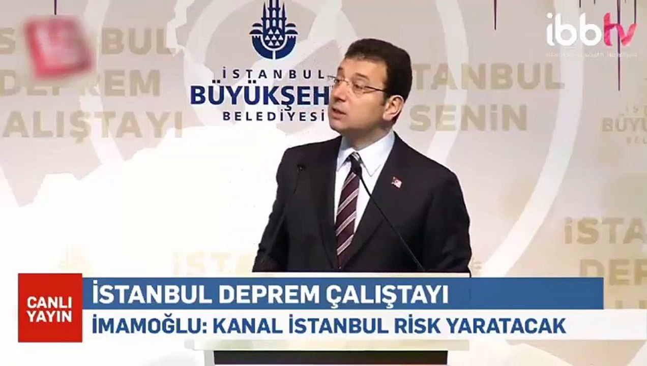 Proje üretemeyen İmamoğlu'ndan akla ziyan Kanal İstanbul çıkışı