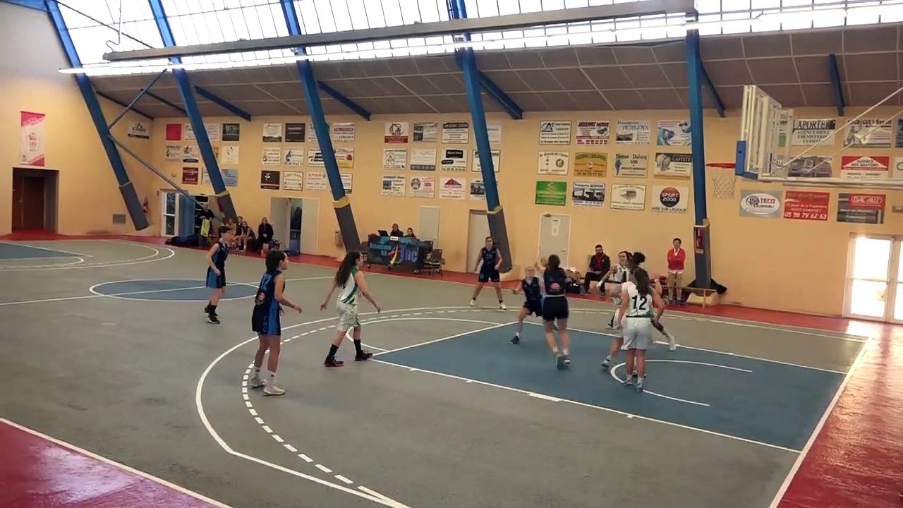 01.12.19  U18 Cadettes TURSAN BASKET CHALOSSE - BAS ARMAGNAC BASKET 2e Partie