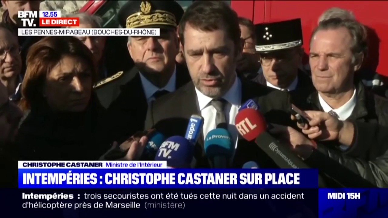 "Au moment de repartir de Marignane, nous avons...