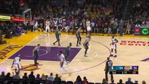 Davis goes flying for alley-oop