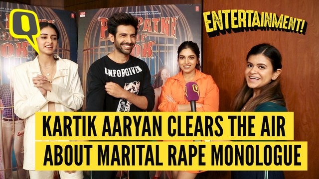 Kartik, Bhumi and Ananya on 'pati Patni Aur Woh'