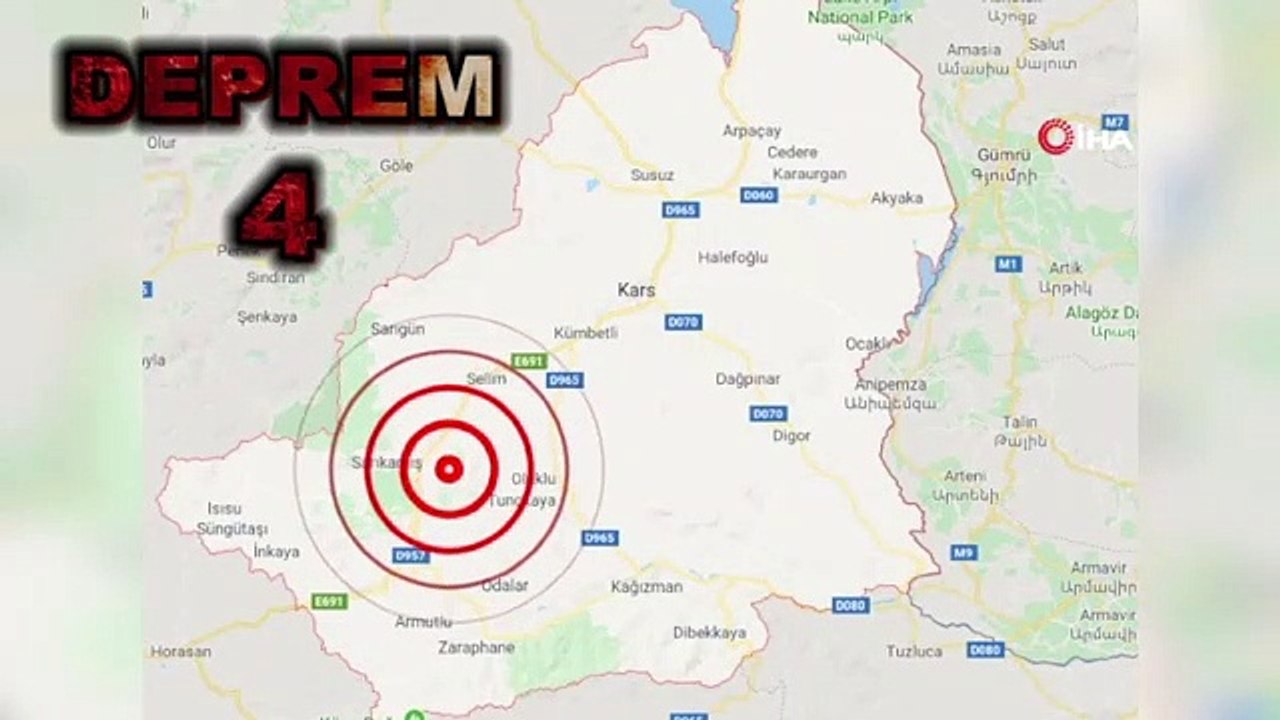 Kars'ta deprem paniğe neden oldu