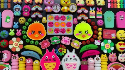 Festival of Colors !! Mixing Random Things Into Slime !! Satisfying Slime Smoothie #794