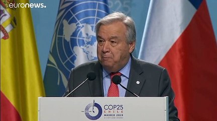 COP25: Προειδοποίηση Γκουτέρες για το κλίμα