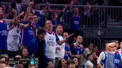 Anadolu Efes Istanbul top plays of regular season rounds 1 to 11
