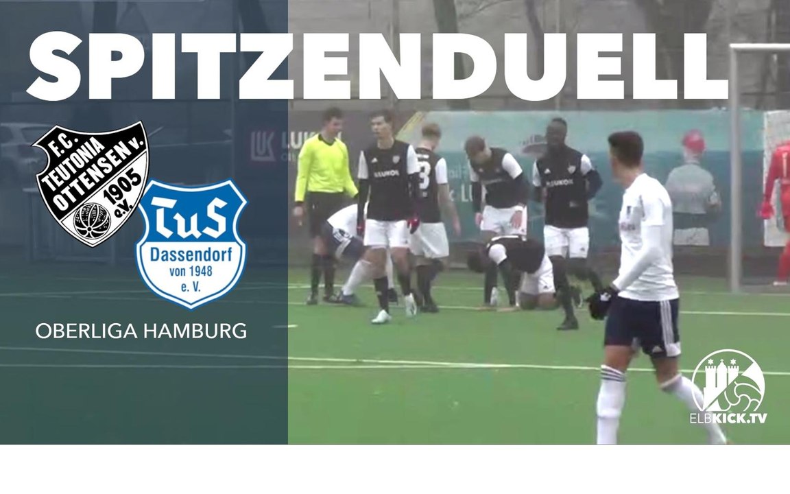 Last-Minute-Treffer beschert den Heimsieg | FC Teutonia 05 - TuS Dassendorf (19. Spieltag, Oberliga Hamburg)