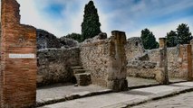 A Pompéi, les ruines de thermes romains de 2000 ans ouvertes au public