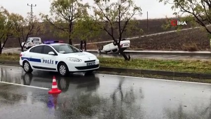 Batman’da yağışlar kazaları peş peşe getirdi