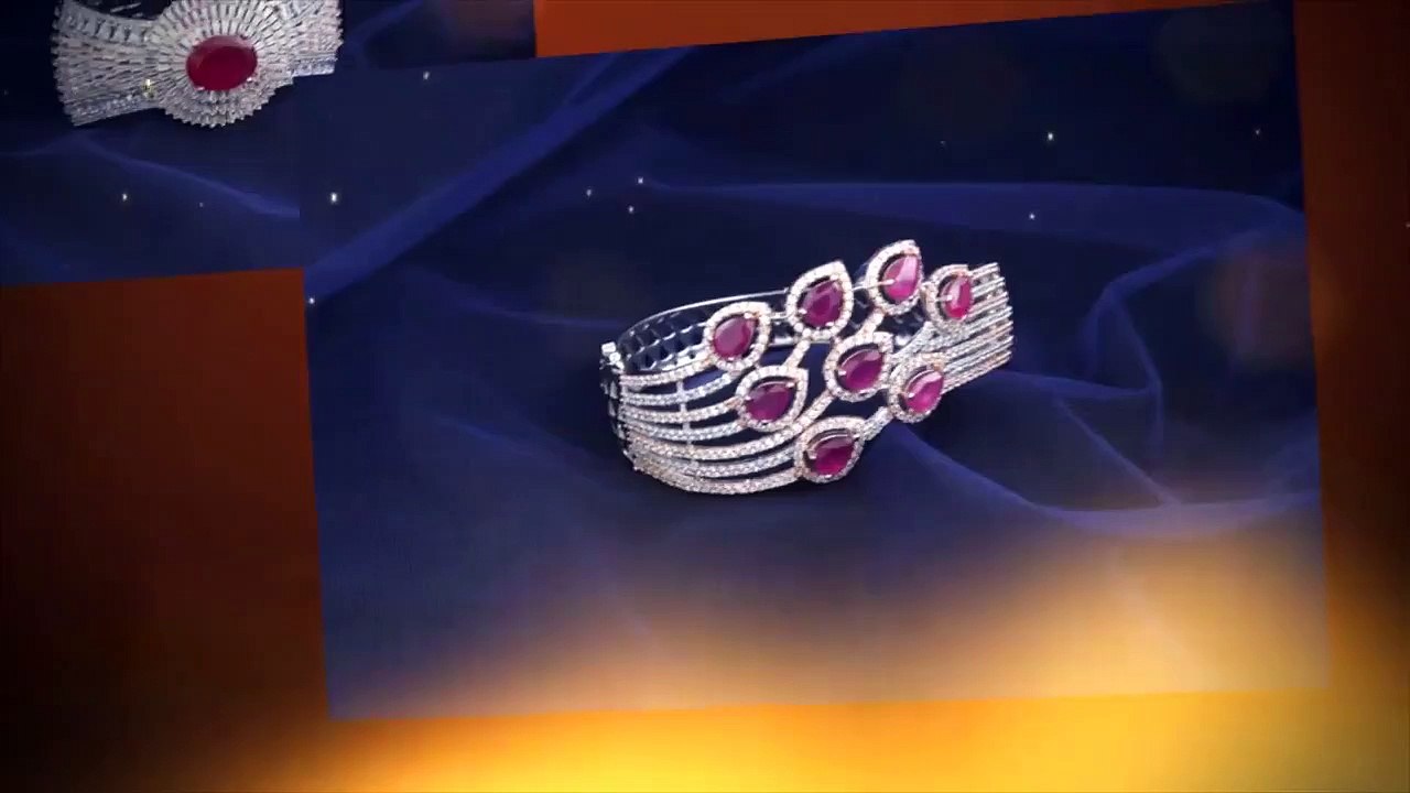 9 Unique Collection of American Diamond Bracelets | Tennis Bracelet - Anuradha Art Jewellery