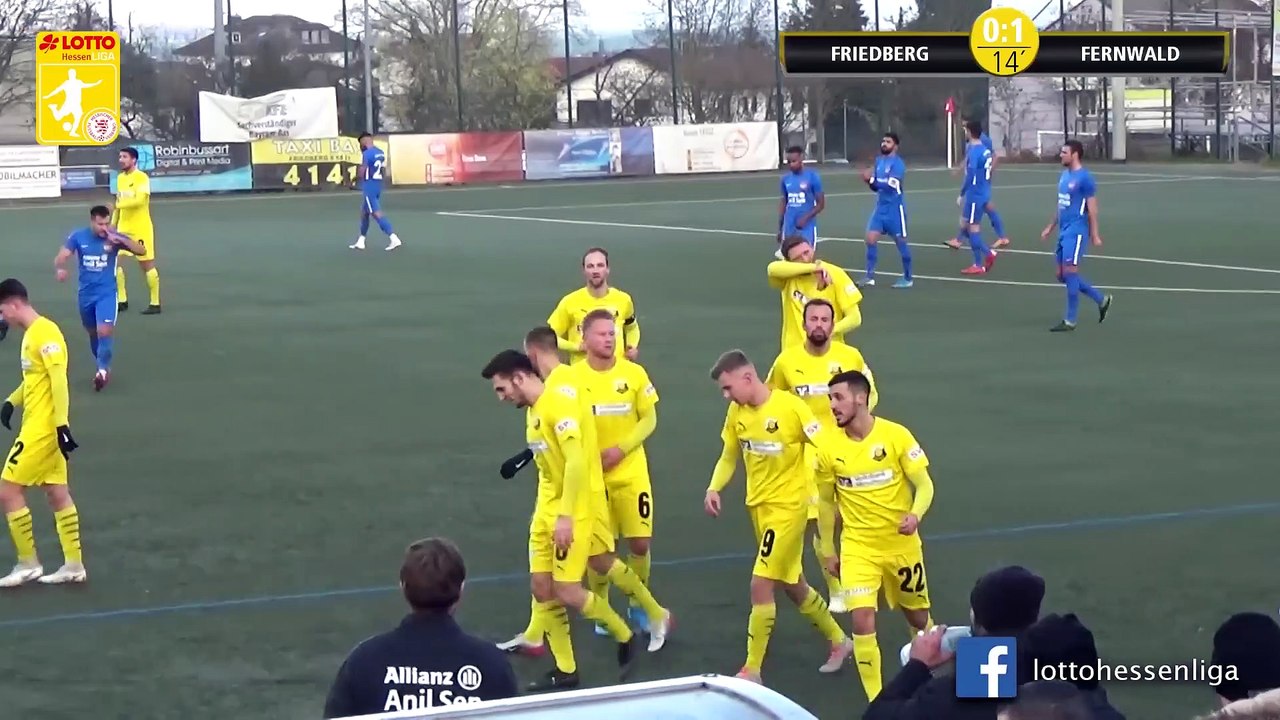 Hessenliga Torschau zum 20. Spieltag