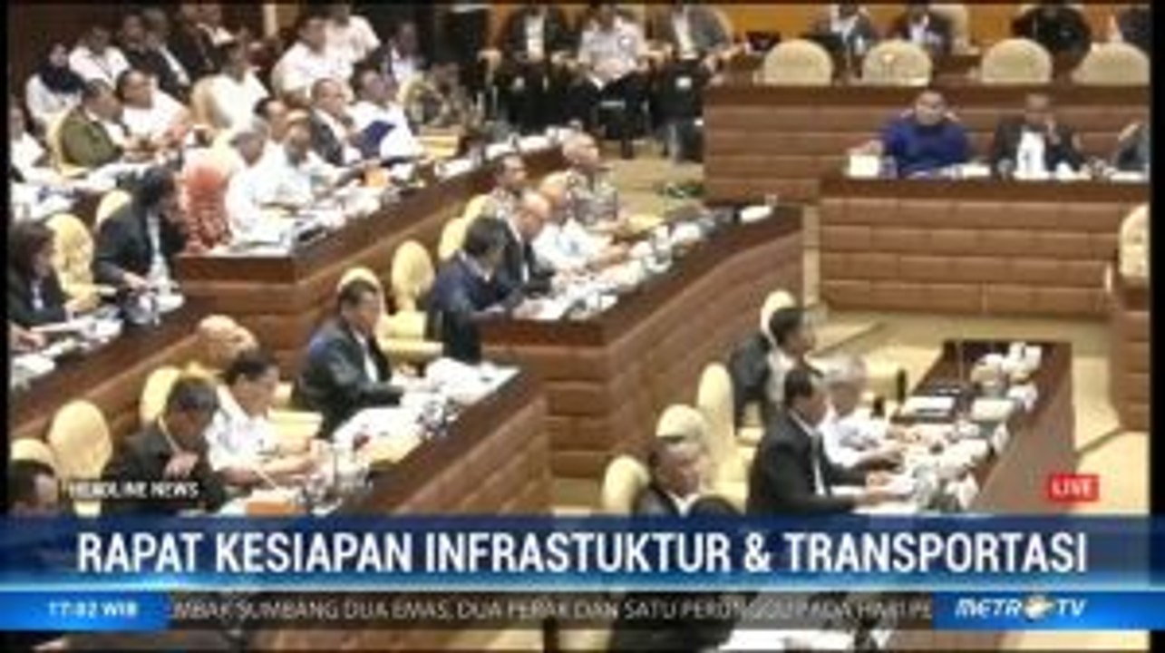 Menhub dan Menteri PUPR Rapat di DPR Bahas Kesiapan Libur Nataru