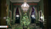 Melania Trump Shares White House Christmas Decorations In Video