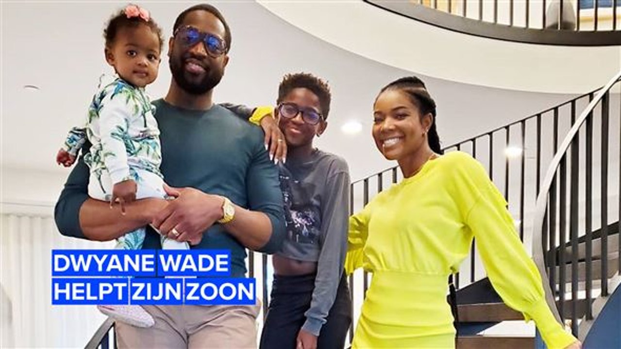 Dwyane Wade steunt zijn zoon op Instagram