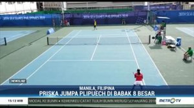 Singkirkan Unggulan Pertama, Petenis Priska Nugroho Melaju ke Semifinal