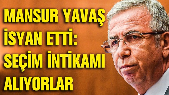 Mansur Yavaş Erdoğan'ın sözünü hatırlattı: Seçim intikamı alınıyor