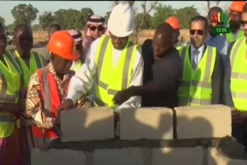 RTB/Lancement des travaux de construction du Centre Hospitalier Régional de Manga de la cité de l’Epervier par le premier ministre