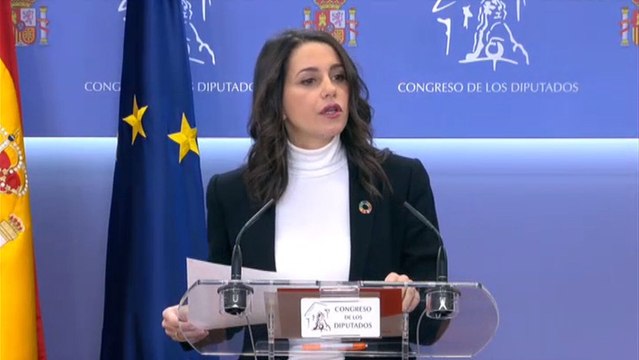 Arrimadas propone a Sánchez una mayoría de 221 escaños moderados y constitucionalistas