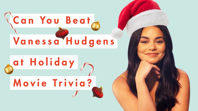 Vanessa Hudgens & Josh Whitehouse of Netflix’s Knight Before Christmas’ Play Holiday Movie Trivia