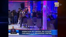 Operativos de control en locales cercanos a la Universidad Central de Quito