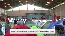 Organizaciones juveniles nacionales e internacionales participaron en el duodécimo congreso de juventud revolucionaria del Ecuador