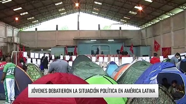 Organizaciones juveniles nacionales e internacionales participaron en el duodécimo congreso de juventud revolucionaria del Ecuador