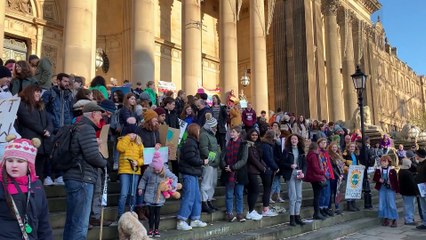 Student Support Of Their Climate Change Protests!