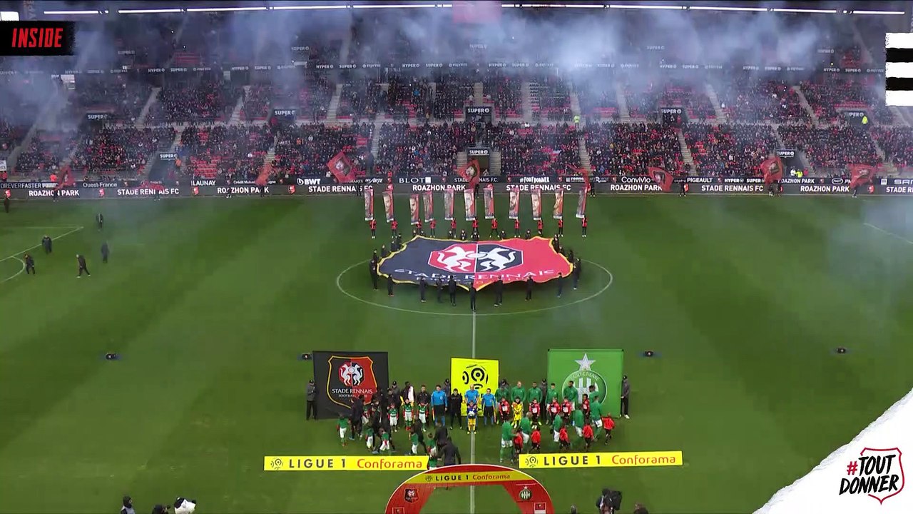 Inside J15. Stade Rennais F.C. / Saint-Etienne