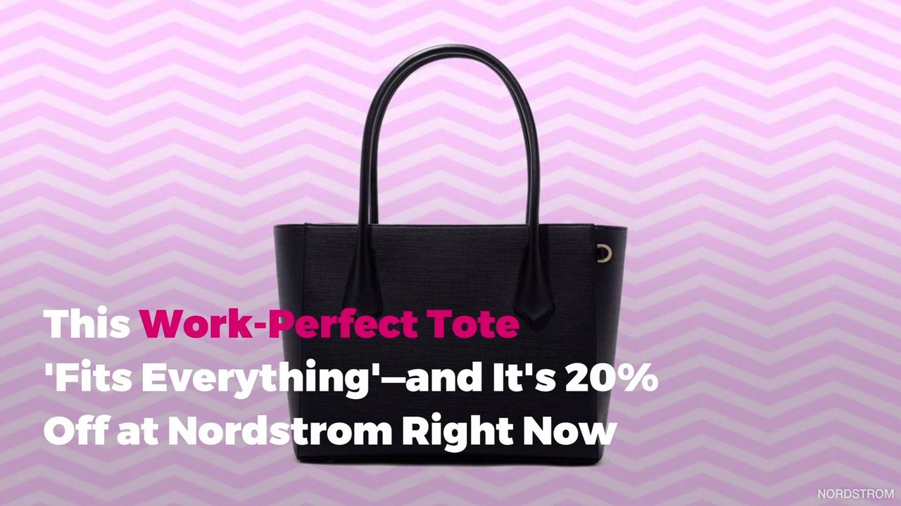 This Work-Perfect Tote 'Fits Everything'—and It's 20% Off at Nordstrom Right Now