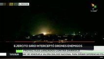 teleSUR Noticias: Ejército sirio intercepta drones enemigos