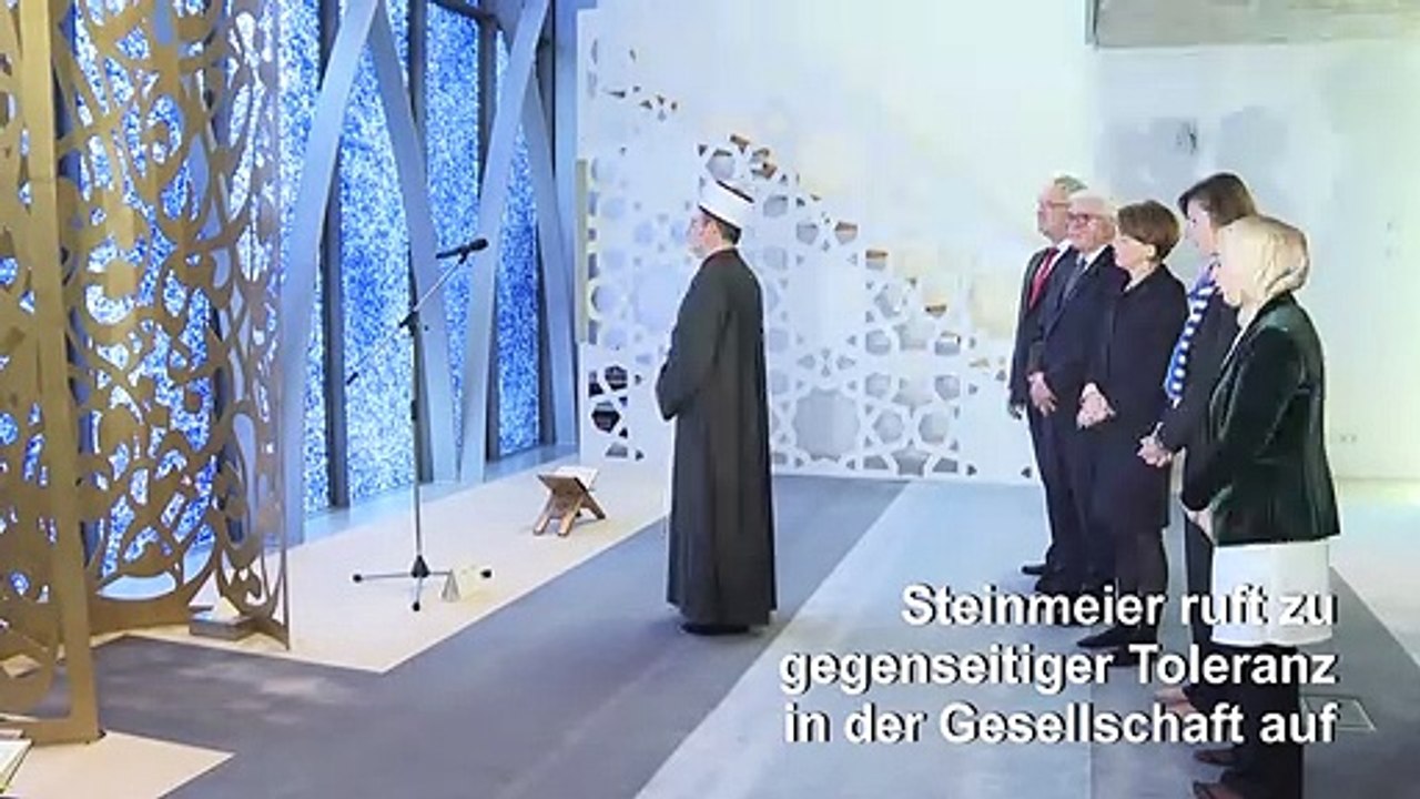 Steinmeier besucht Moschee im bayerischen Penzberg