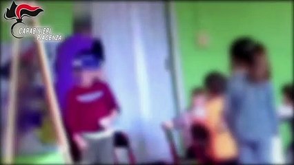 Maestre arrestate, i video delle telecamere nell-asilo