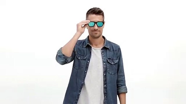 Folding Slap Wristband Polarized Sunglasses