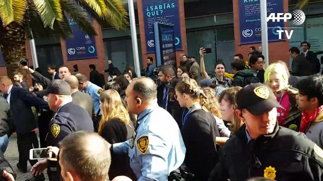 Con Greta Thunberg, una multitud en Madrid exige acciones a la COP25