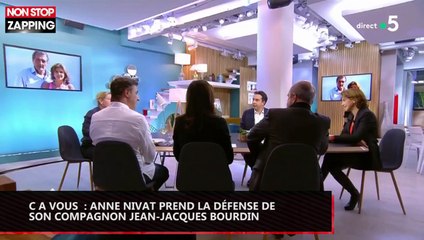 C à vous : Anne Nivat prend la défense de son compagnon Jean-Jacques Bourdin (vidéo)