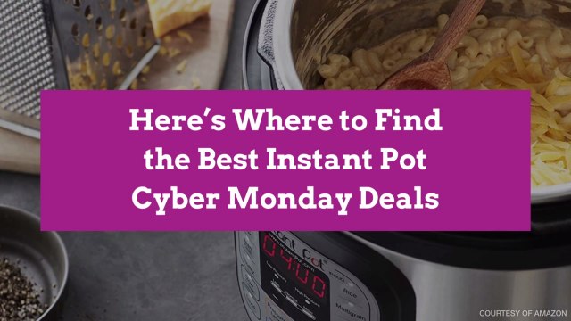 Here’s Where to Find the Best Instant Pot Cyber Monday Deals