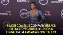 Simon Cowell's Company Breaks Silence on Gabrielle Union's America's Got Talent Firing