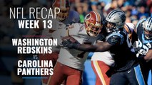 Week 13:  Redskins v Panthers
