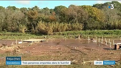 Intempéries dans le Sud-Est : un bilan provisoire fait état de six morts