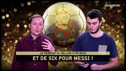 "Messi a réussi une année remarquable mais… Van Dijk aurait fait un formidable Ballon d'Or"