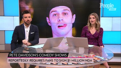 Pete Davidson Requires Fans to Sign $1 Million NDA Before His Comedy Shows: Reports