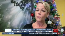 Organizations receive donations from 23ABC Baby Shower