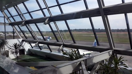 [SBEG Spotting]Airbus A321 PT-XPF decolando de Manaus para Brasília