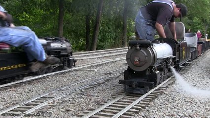 Buckeye Limited: Mainline Live Steam Through Barney Yard