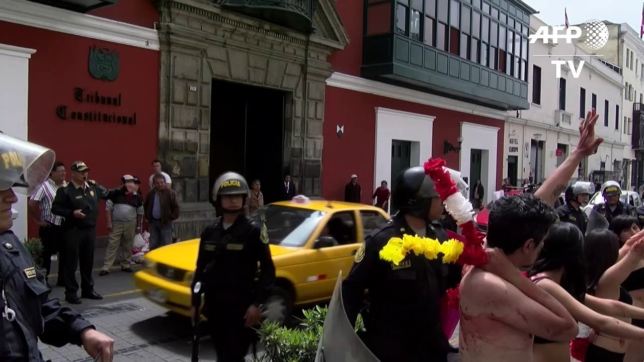 Contra as touradas de Lima