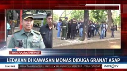 Ledakan di Kawasan Monas, Masyarakat Diimbau Tetap Tenang