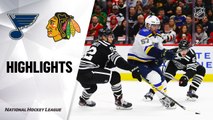 NHL Highlights | Blues @ Blackhawks 12/02/19